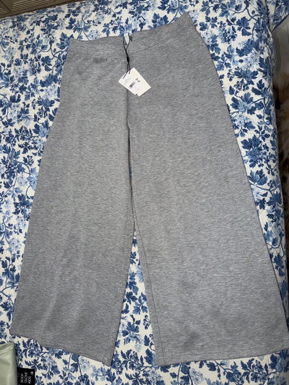 Women Wide-Leg Casual Pants - Gray